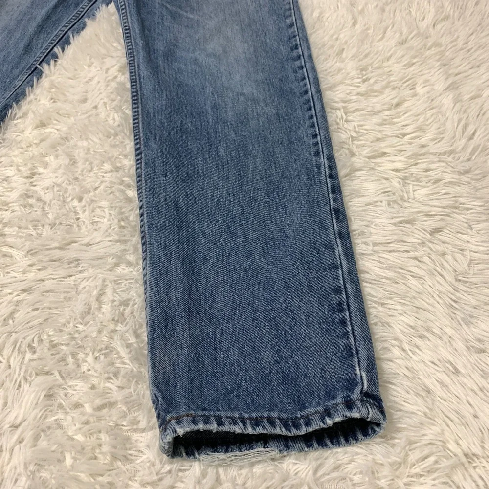 Vintage Arizona Baggy Jeans 30x33 USA Blue Pants Loose Straight Denim‎ Tag 32x34